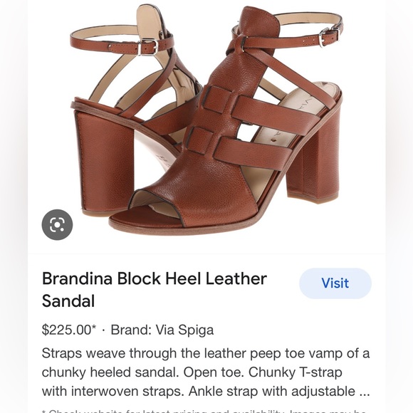Via Spiga Block Heel Sandal-NWOT, never worn. - Picture 2 of 15